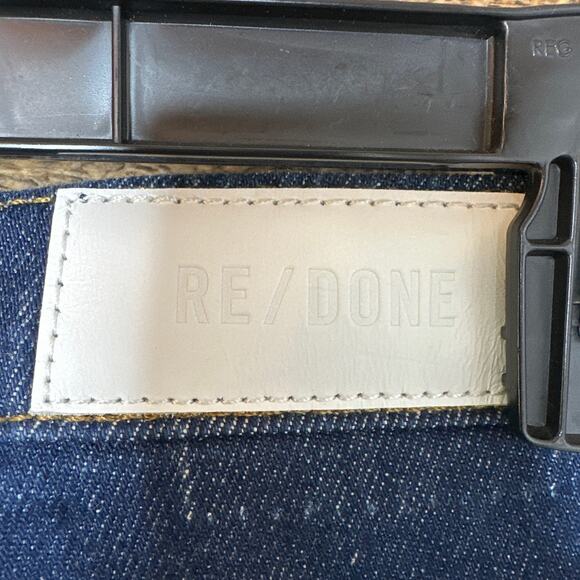 RE/DONE 70's Ultra High Rise Stove Pipe Jeans in Rigid Like Size 26 NWT - Picture 8 of 16